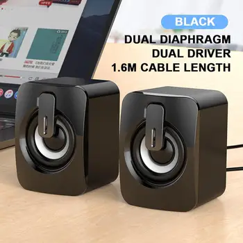 

Surround Computer Speakers with Stereo USB Wired Powered Multimedia Speaker for PC/Laptops/Smart Phone