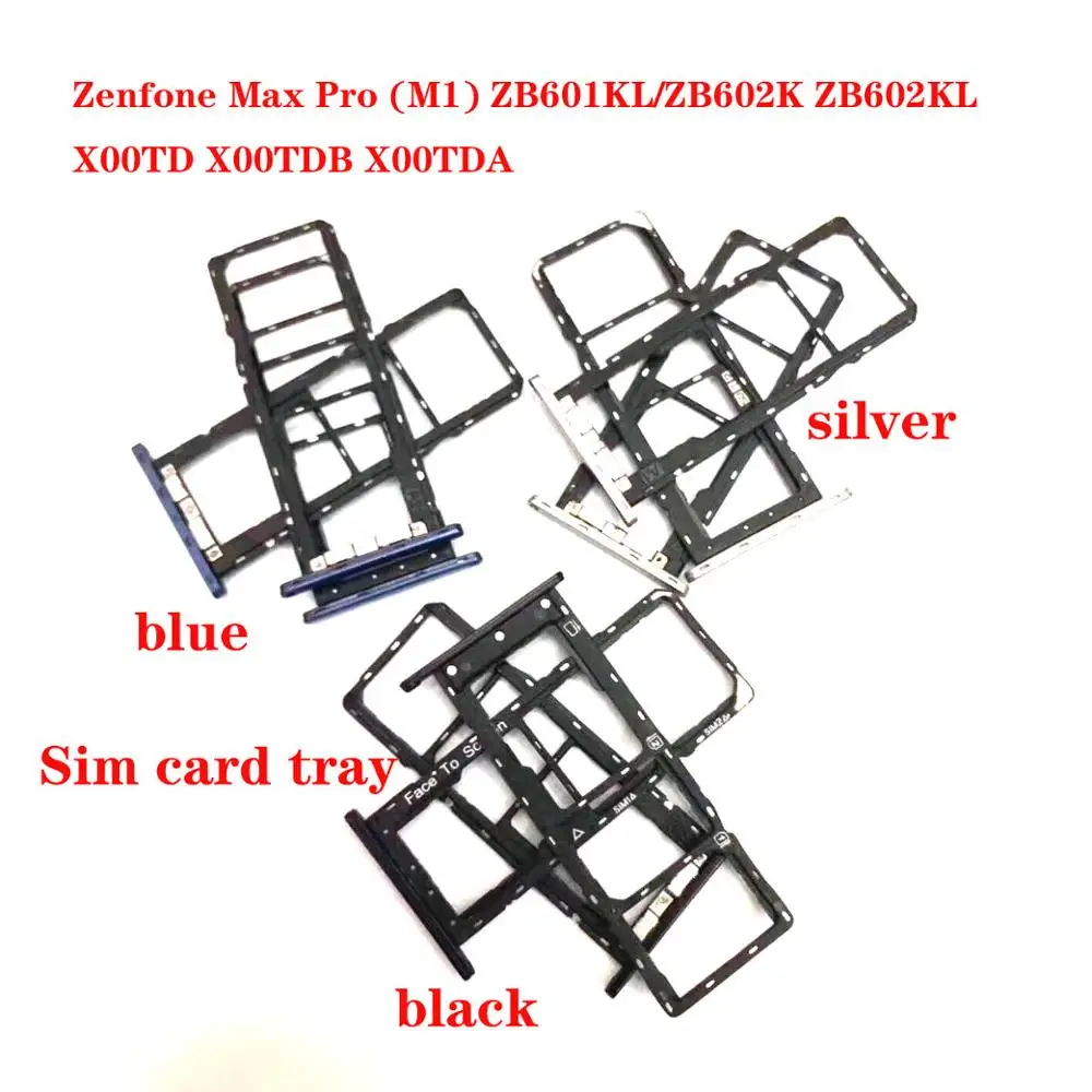 Держатель слота для sim-карты Asus Zenfone ZB631KL ZA550KL ZB601KL/ZB602KL ZE520KL ZE552KL запасные части |