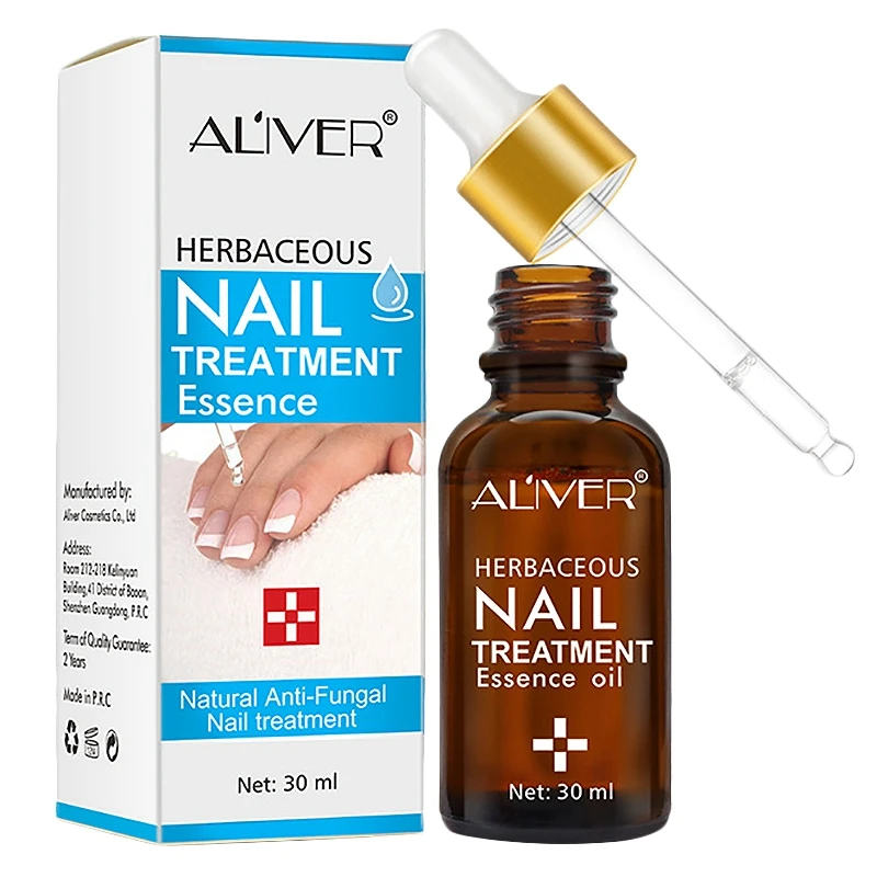 Limited Chance for  Aliver 30Ml Natural Formula Fungal Nail Repair Treatment Feet Care Essence Nail Foot Whitening Toe 