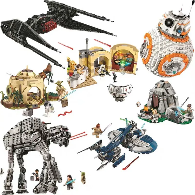 

2019 StarWars Resistance Organization Transport Cabin Compatible 75176 Kellolen TIE Fighter 75179 Grinch Christmas Children Toys