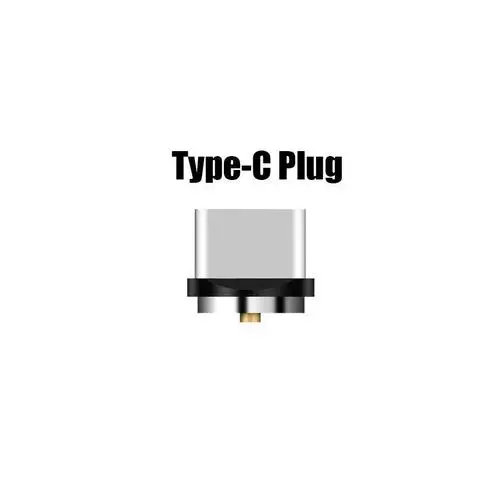 Сменный Micro USB 2,0 Магнитный адаптер для Android Ios usb type C кабель магнитное зарядное устройство для IPhone X аксессуары для зарядки - Цвет: Золотой