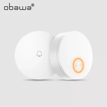 

Obawa Intelligent wireless doorbell without battery wireless home remote waterproof smart door bell Xiaomi Mijia Mihome APP Wifi