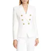 Feminine Blazers Femme Pink Blue White Black 2022 Women LMXOO Suit jacket Female Ladies Long Sleeve Elegant платье #z56789waist ► Photo 3/6