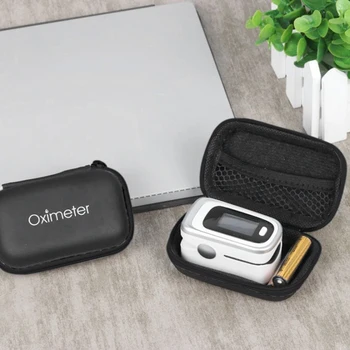 

Portable Oximeter Storage Bag Health Tools Overall Style Simple Generous Finger Pulse Oximeter Protective Case