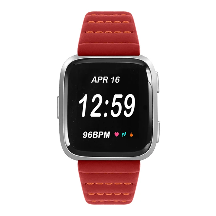 Кожаный ремешок для часов на замену браслет ремень для FitbitVersa Смарт часы NC99