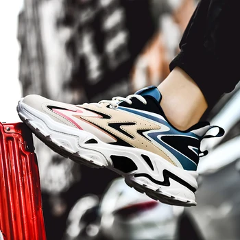 

Suede shoes lightweight men's sports shoes men's reflective lace lightweight walking men's shoes Zapatillas Hombre comfortable