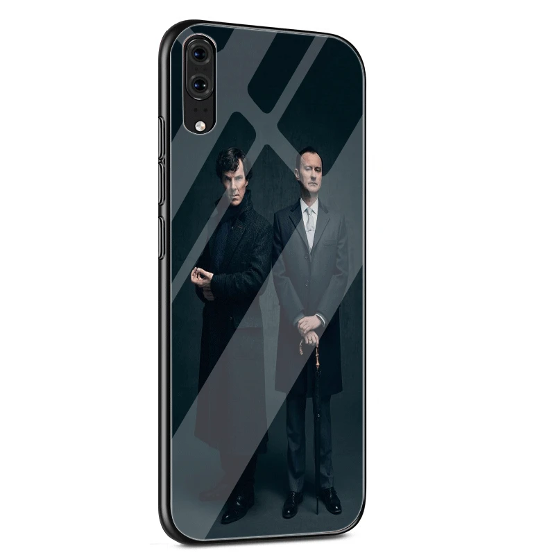 G6 Чехол стекло для huawei P10 P20 P30 Lite Pro P Smart mate 10 20 Lite Y6 Y9 Honor 7A 8X9 10 чехол Шерлок Холмс Шерлок - Цвет: G6