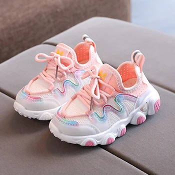 

Breathable Mesh Comfortable Fashion Baby Sneakers Shoes Spring Autumn Boys And Girls Sports Toddler Sneakers Shoes For Baby