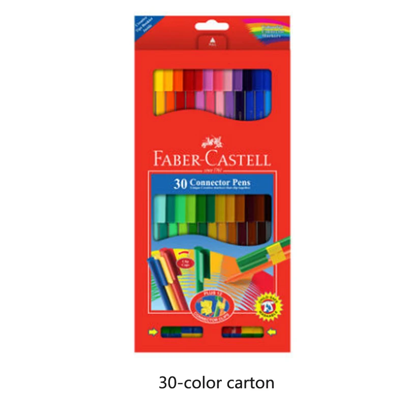 Faber Castell Water Color Markers Pens Set For Kids Puzzle