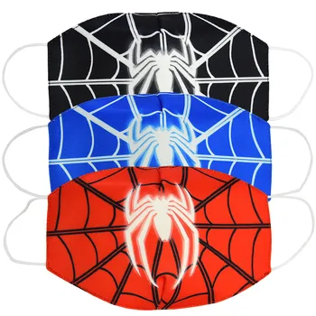 

Boys Cosplay Mask Cotton Print for Men Women Child Respirator Dustproof Breathable Anti-fog Masks Sun Protection Mask 1Pcs