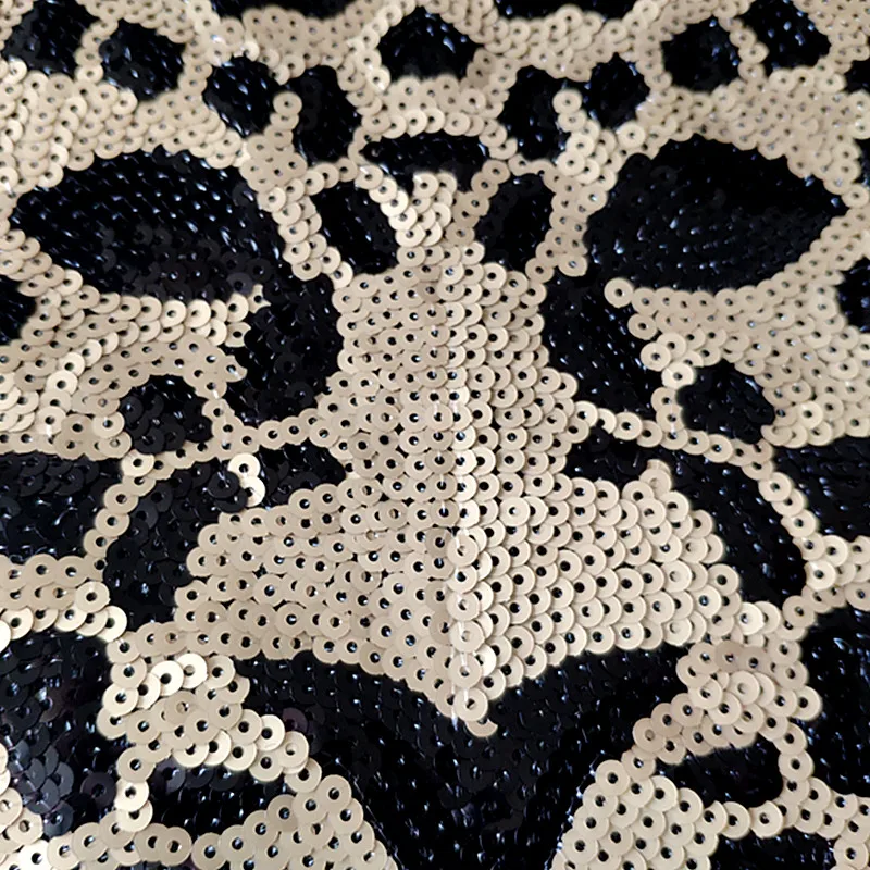 T shirt Women sweet patch sequins 30cm leopard deal with it biker patches for clothing stickers 3d t shirt mens free shipping