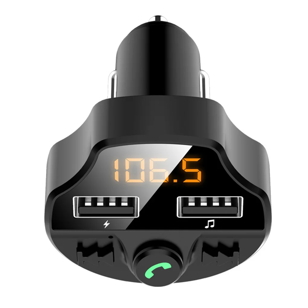 Автомобильный комплект громкой связи Bluetooth 5 0 беспроводной fm передатчик