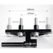 Модифицированный Расширенный кронштейн для перекладины мотоцикла, алюминиевый держатель для штанги