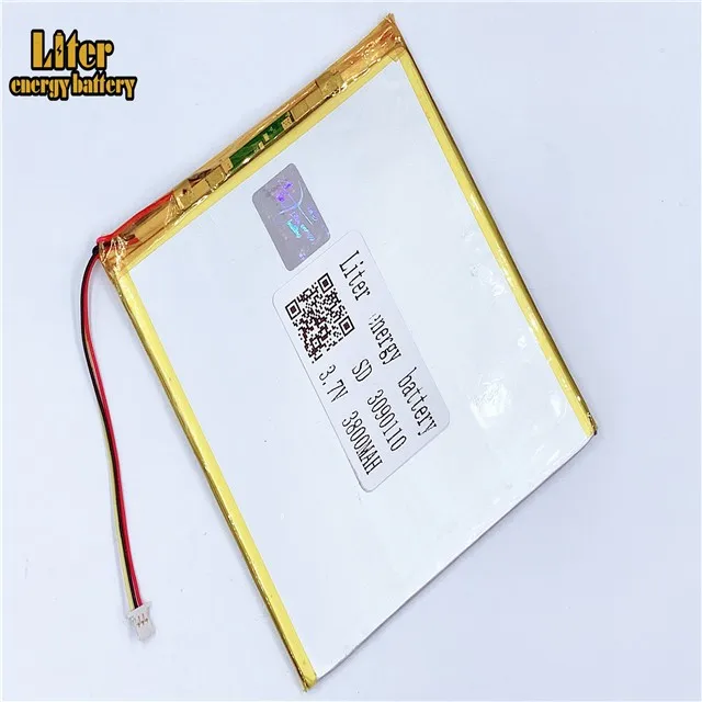 Разъем 1,0-3 P Lipo Tablet PC 3,7 V 3090110 3800mah литий-полимерный аккумулятор литий-полимерные батареи