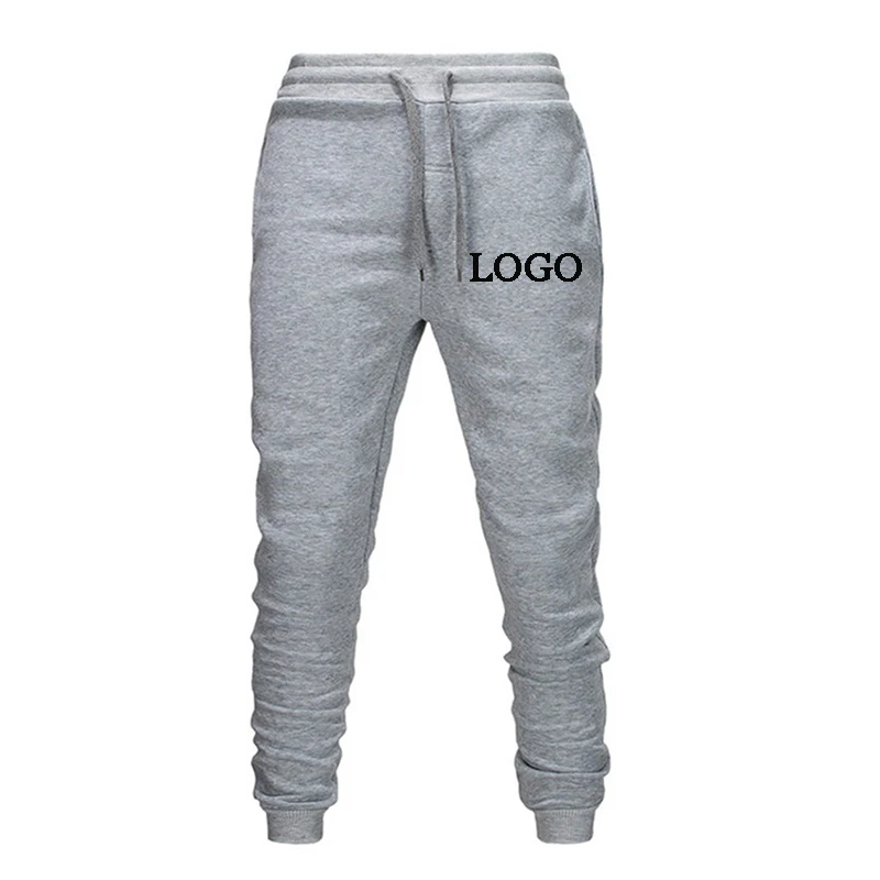 

Customize your favorite pattern or logo for men and women casual outdoor jogging fitness solid color stretch trousers