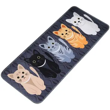 

Practical Print Rectangle Shape Water Absorption Non-Slip Home Mat Bathroom Mat Puzzle Play Mats