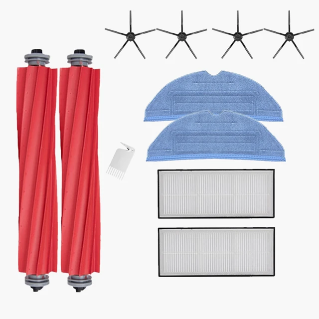 XiaoMi Roborock T7S S7 HEPA Accessory of Filter Main Brush/Cover Mop Cloth Side Brush Vacuum Cleaner Part Package  3B