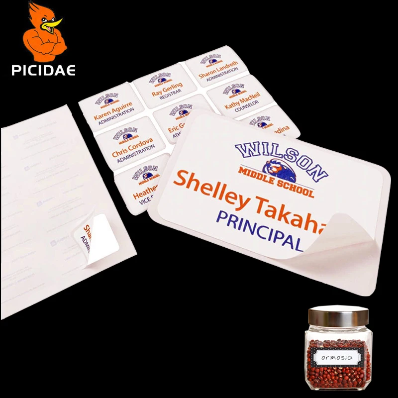 

Inner cut Module A4 Removable Traceless N Times Paste Label Adhesive Sticker Mark Fixed Asset Paper Inkjet Printers Repeat Laser