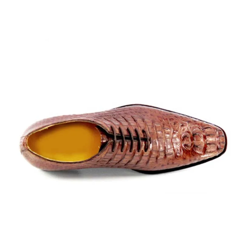 Рисунок 5 - Мужские крокодиловые туфли hubu