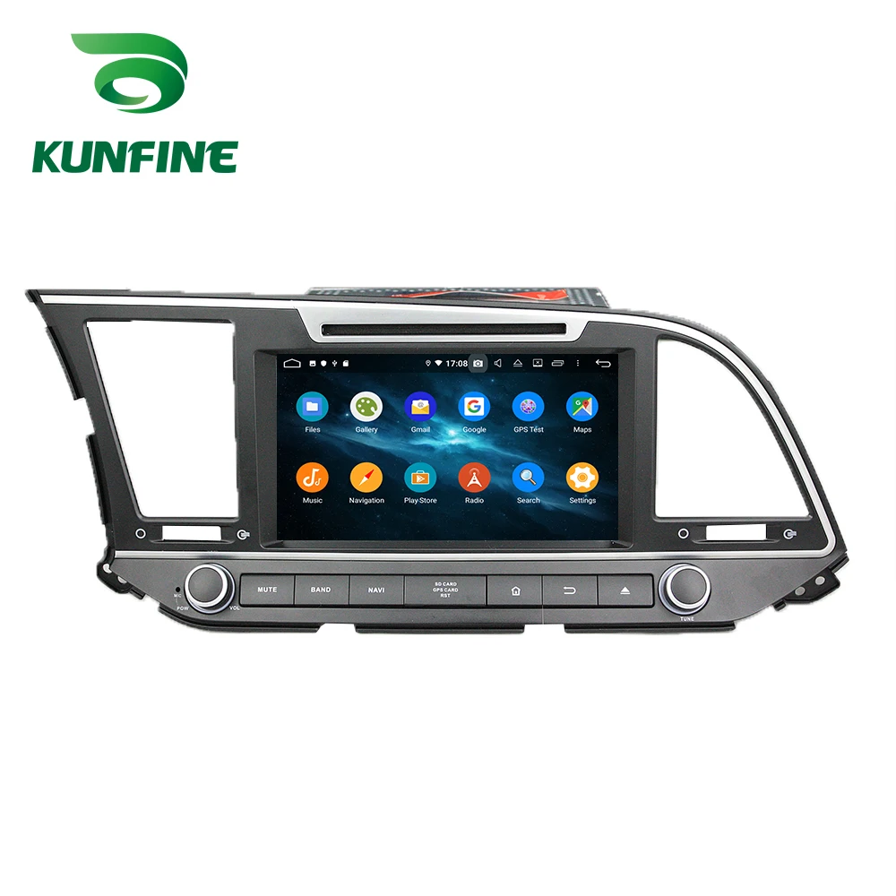 Flash Deal Android 9.0 Octa Core 4GB RAM 64GB ROM Car DVD GPS Navigation Multimedia Player Car Stereo for Hyundai Elantra 2016 Radio 4