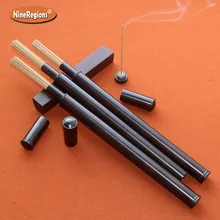 10 г 43 палочки высокого класса вьетнамский phuoc son красная почва Oud дерево, благовония палочки ebony баррель с горелкой действительно чистые натуральные ароматы