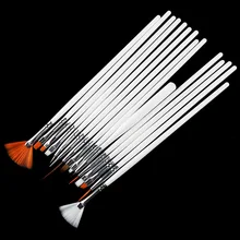 Маникюрные принадлежности оптом Маникюр цветной рисунок guang liao bi hua bi Bracing проволока гвозди кисти 15 tao bi