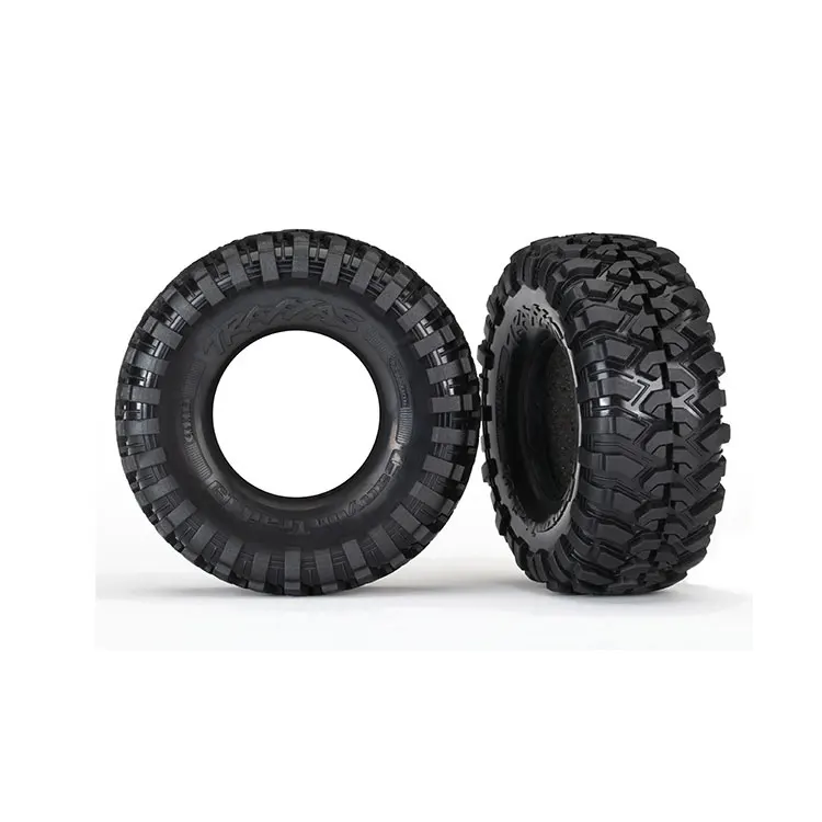 Радиоуправляемые запчасти гусеничный TRX-4 S1 Traxxas Compund 1,9 дюймов Canyon Trail Гусеничные Шины 2 шт w/пенные вставки#8270 опция обновления