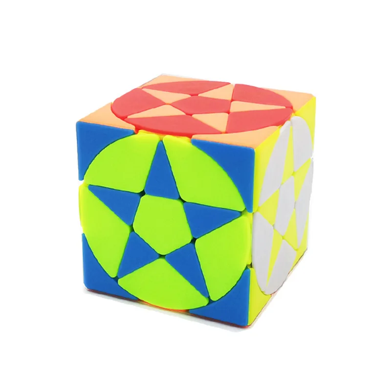 Magic Pentacle Cube Profissional Strange-shape Stars Pentagram Magic Cube Competition Speed Puzzle Cubes Toys For Children Kids