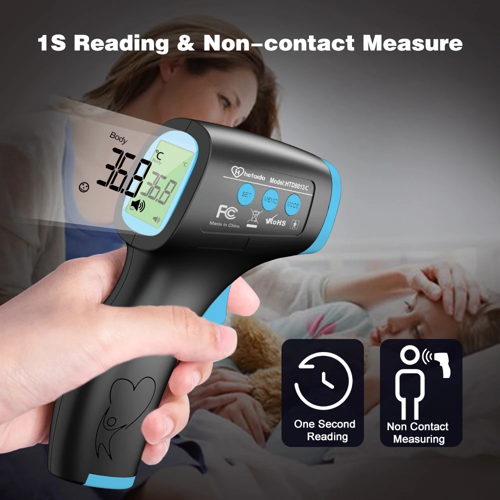 Fever Alarm Digital Thermometer for Body Temperature Test - China  Thermometer, Digital Thermometer