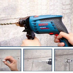 Bosch GSB600RE набор ударной дрели многофункциональный бытовой электродрель отвертка электрический молоток Toolbox