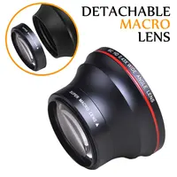 (Pickle Power 55MM 0.43x Professional HD Wide Angle Lens (Macro Portion) for Nikon D3400, D5600 and Sony Alpha Cameras - Image 2
