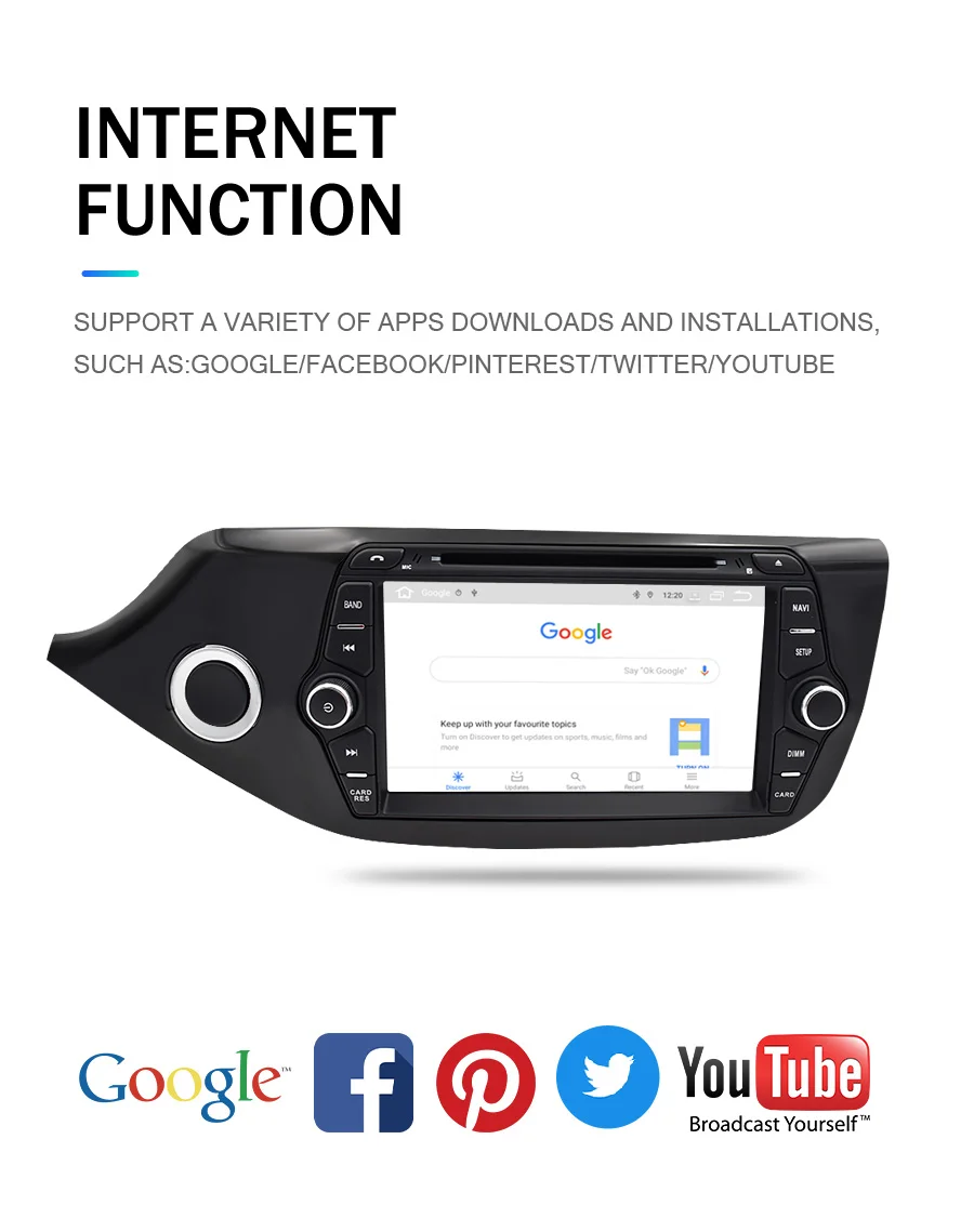 2 Din Android 9,0 сенсорный экран автомобильный мультимедийный плеер для Kia Ceed 2013 аудио Радио стерео видео WiFI Bluetooth DVD gps