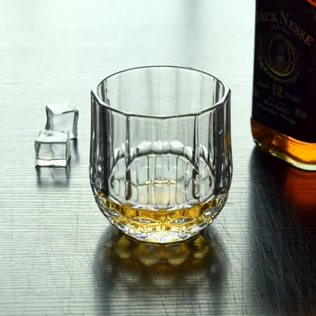 

2 Pcs set high quality fashion home bar lead-free whiskey glass cups 0901-57