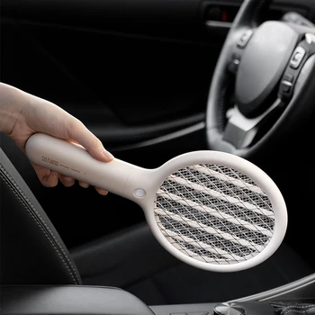 

Flies Insect Killer Electric Mosquito Swatter Safety Office LED Lighting USB Rechargeable Mini Pest Control Handheld Bug Outdoor