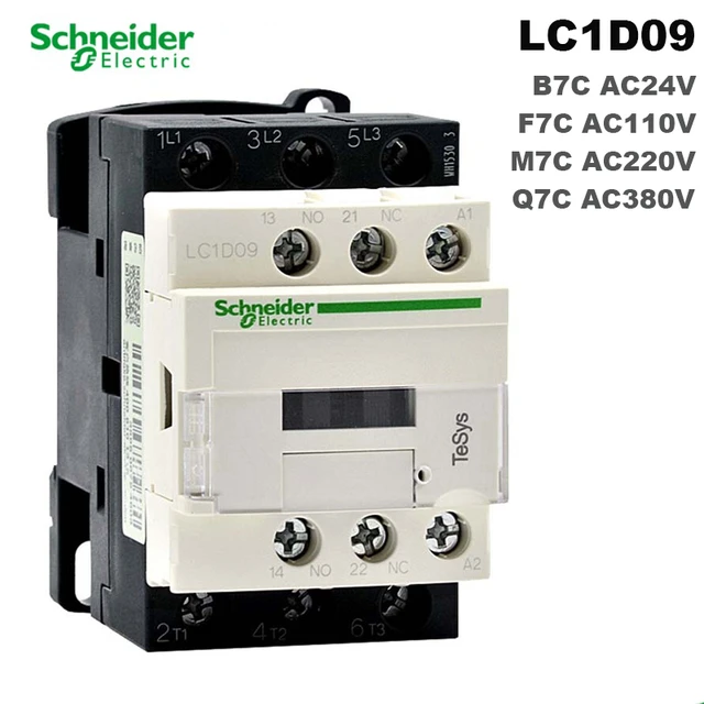 Perdóneme etiqueta extremidades SCHNEIDER ELECTRIC LC1D09 25A CONTACTOR RELAY - USED - FREE SHIPPING US  $6.75 loucuraaosgregos.com