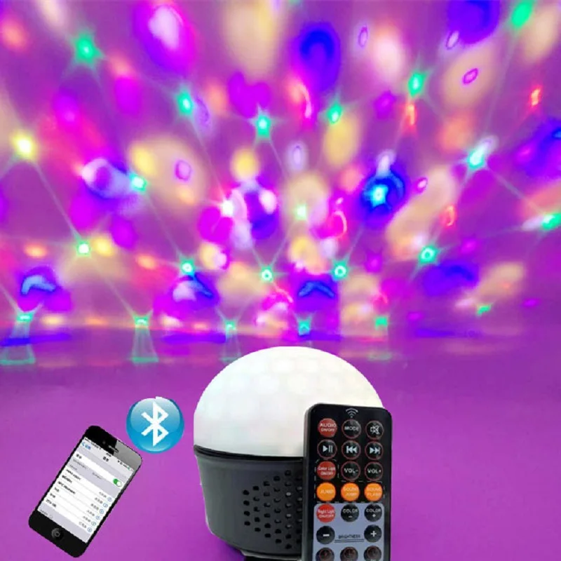 

Manufacturers Illicit Model Colorful LED Bluetooth Speaker Lamp Remote Control Loudspeaker Box Creative Gifts Small Night Lamp G