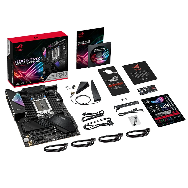  ASUS ROG STRIX TRX40-E GAMING (AMD TRX40/socket sTRX4) Desktop Motherboard+3970x SET