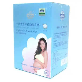 

Kidlove 60Pcs Disposable Anti-overflow Pad Strong Water Absorption 3D Breast Pad