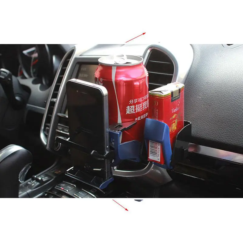 Car Drinks holder Plastic Water Glass Beverage Holder Air Conditioning Socket Storage support smartphone voiture