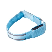 Съемный светоотражающий светодиодный светильник с ремешком на руку, ремень безопасности для ночного велоспорта, бега