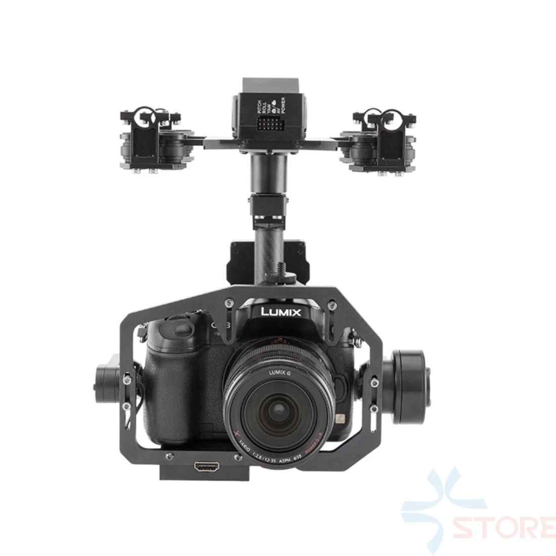 3-осевой Бла(беспилотный летательный аппарат Gimbal Камера крепление аэрофотосъемки для видеосъемки DSLR Canon 5D3 Nikon D800 GH4 sony A7/NEX5 A5100 6000 A7S