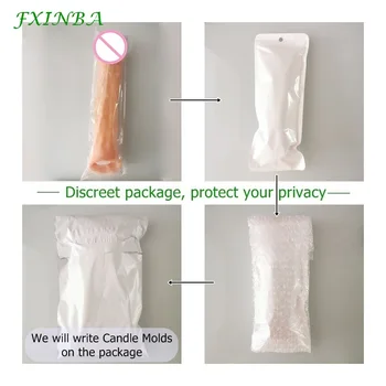 FXINBA 23cm Large Penis Extender Condoms Reusable Penis Sleeve Delay Ejaculation Dick Enlargement Sex Toys Cock Ring For Men 3