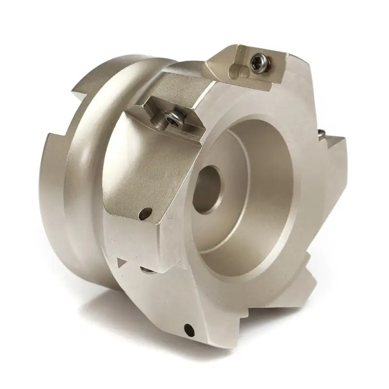 400R-80-27-6F внутреннее отверстие 400R 90 градусов индексируемый CNC фреза 6 флейт+ APMT1604PDER вставки нож+ T15 гаечный ключ