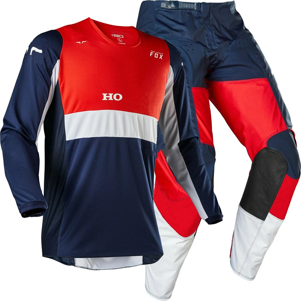 Racing Flex Air NAUGHTY FOX Мотокросс Для Взрослых экипировка Combo MX SX внедорожный Байк вентилируемая шестерня