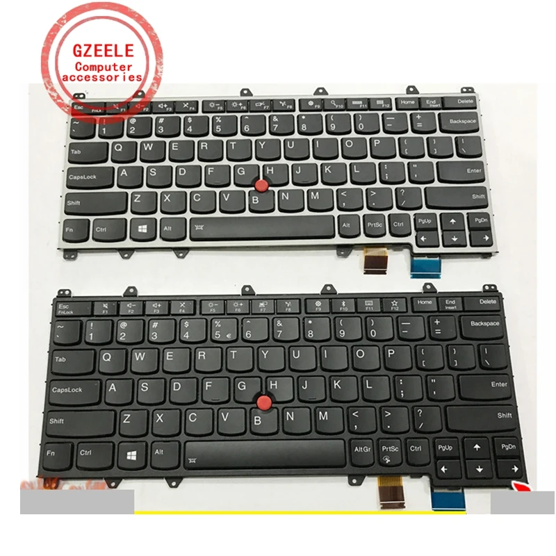 

US New For Lenovo Thinkpad YOGA 260 260S 370 X380 S1 2nd S1 3RD S1 4TH Layout keyboard Backlit 01HW575 01HW615 01HX100 01HW655