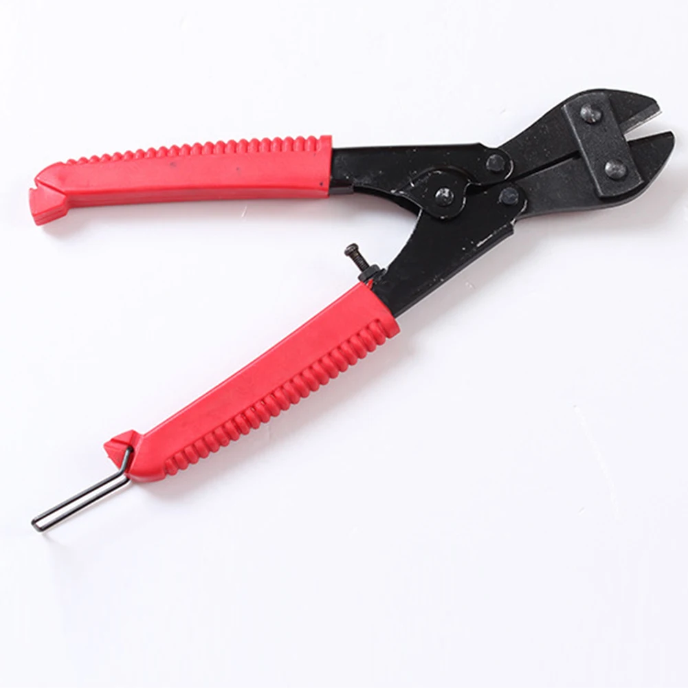 8 Inches Pliers Black Cutting Mini Durable Small Bolt Cutter Latch Closure Home Cable Clipper Steel Wire Heavy Duty Hand Tool
