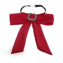 Галстук-бабочка ручной работы, высокое качество, женские рубашки для колледжа, модные, Преувеличенные, сплав, слива, короткое ожерелье, галстук-бабочка, новинка, трендовые подарки