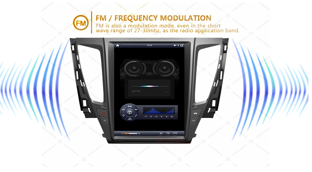 Excellent KiriNavi Vertical Screen Tesla Style Android 8.1 Car Radio For Mitsubishi Pajero Sport  Car Dvd Multimedia Player GPS Navigation 4