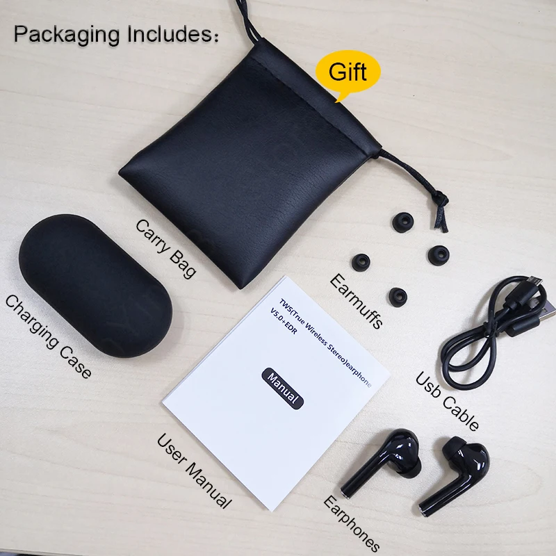 Беспроводные наушники Bluetooth наушники для iPhone huawei Honor TWS Flypod гарнитура PK T3 T5 True TWS наушники с шумоподавлением
