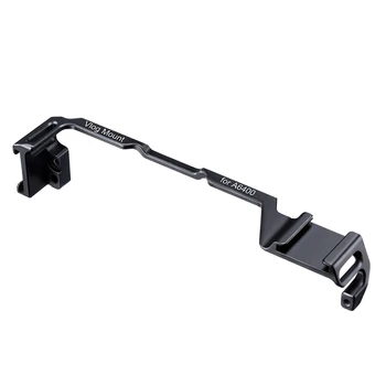 

Ulanzi Dual Cold Shoe Plate Bracket for Sony A6400 Professional Vlogging L Plate Extension for Microphone LED Video Light